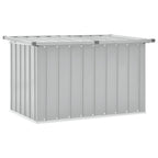 Caja de almacenaje para jardín gris 109x67x65 cm