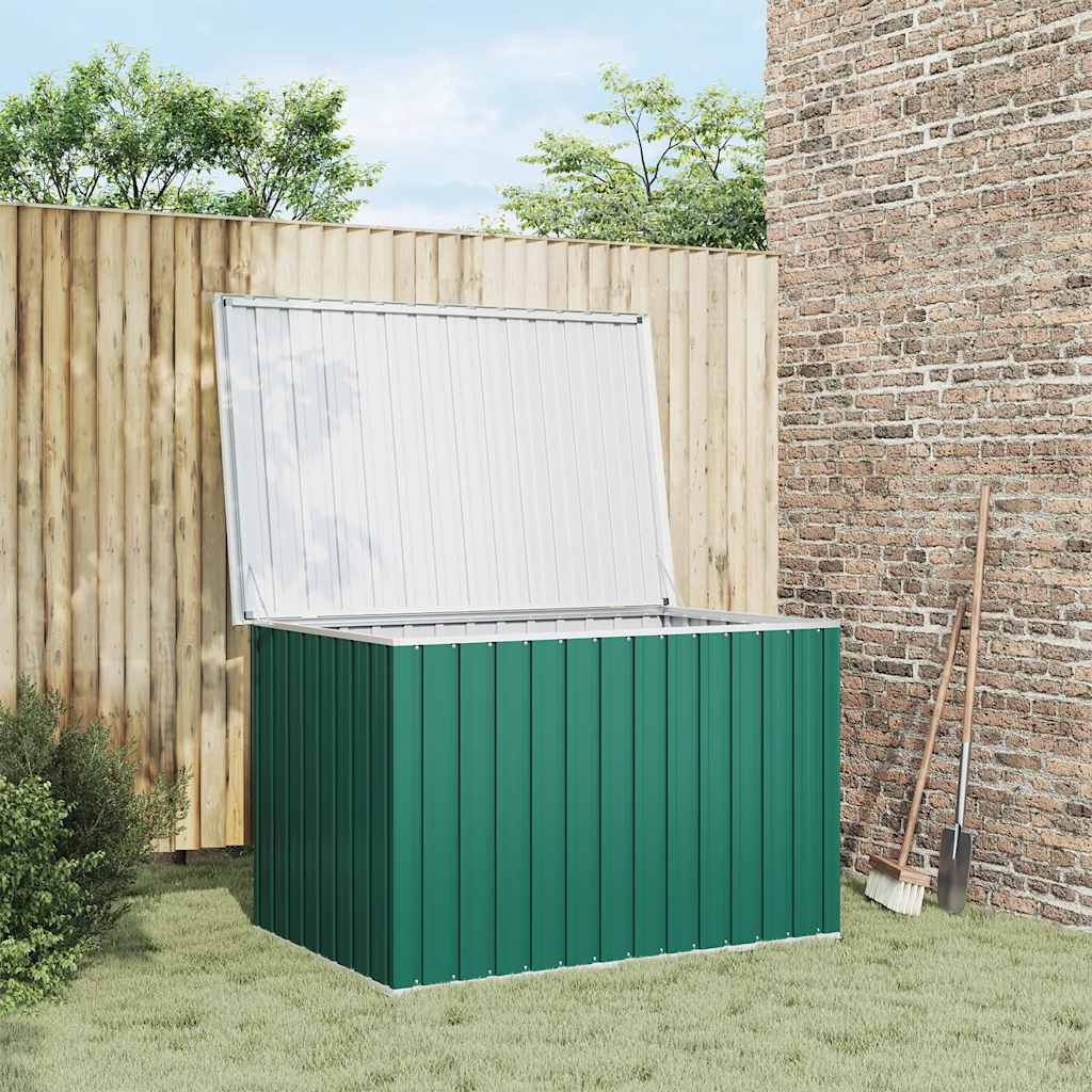 Caja de almacenaje para jardín marrón 149x99x93 cm