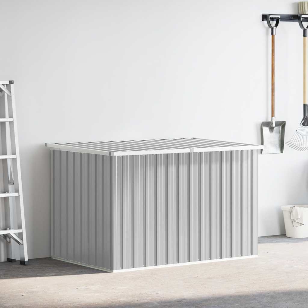Caja de almacenaje para jardín gris 171x99x93 cm