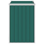 Cobertizo para contenedor de basura acero 72x81x121 cm