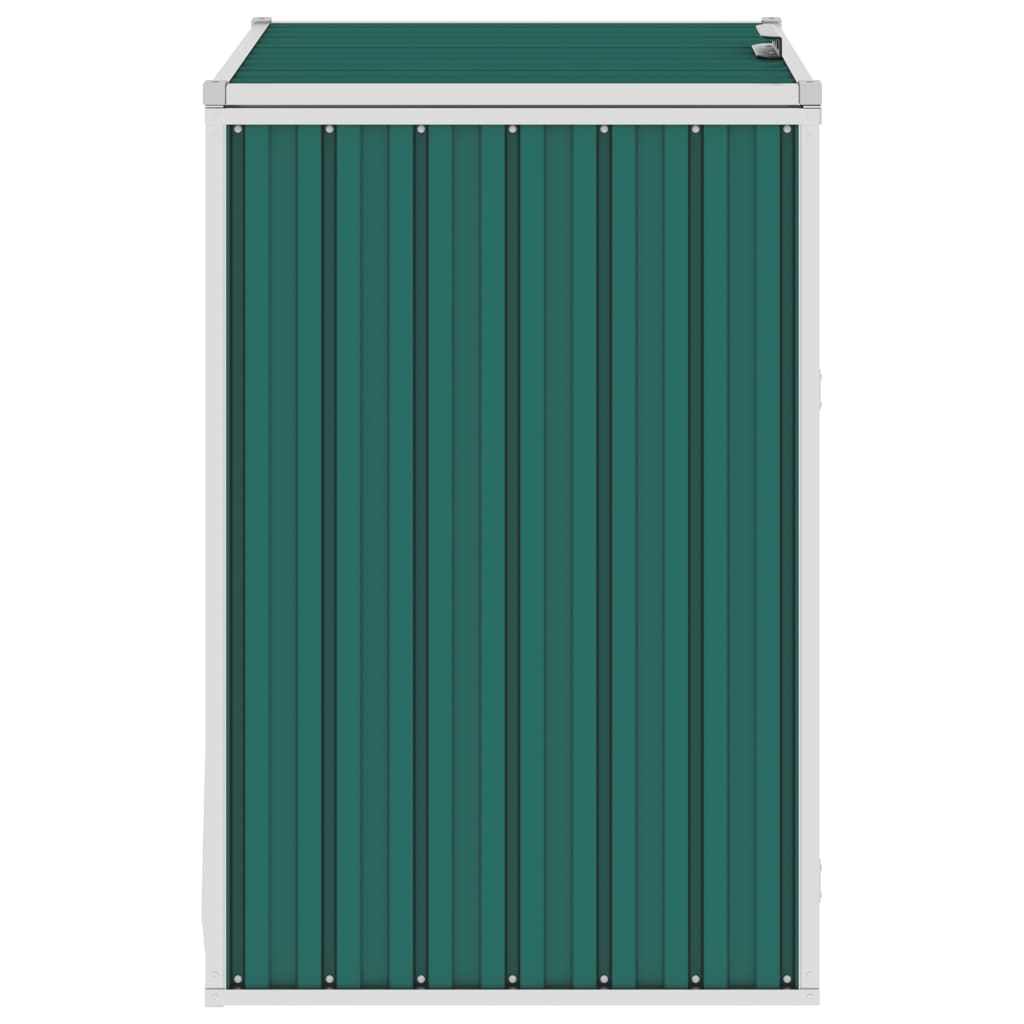 Cobertizo para contenedor de basura acero 72x81x121 cm