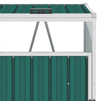 Cobertizo para contenedor de basura acero 72x81x121 cm