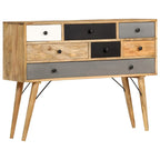 Aparador de madera maciza de mango 110x30x82 cm