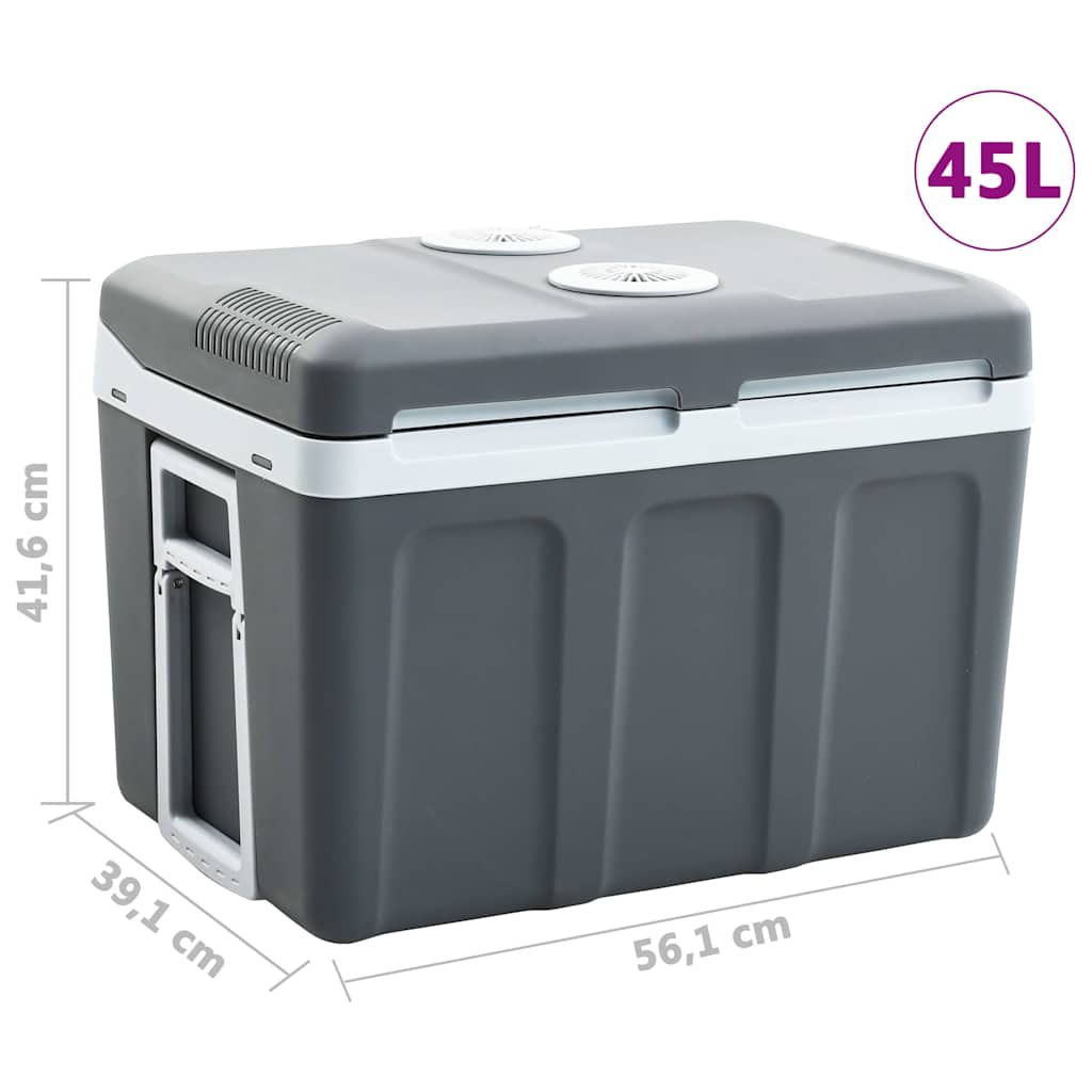 Portable thermoelectric cooler 40 litres 12 V 230 V E