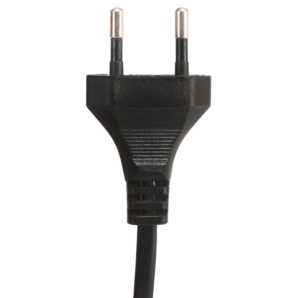 Lámpara con trípode de suelo madera maciza mango negro 69 cm