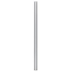 Postes de valla 2 unidades aluminio 185 cm