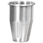 Batidora de batidos con doble vaso de acero inoxidable 2 L