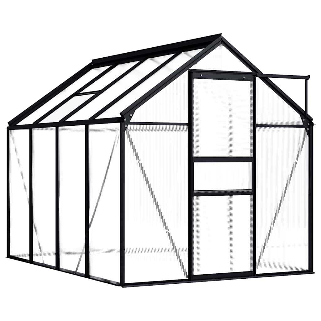 Aluminum greenhouse 302x190x195 cm 11.19 m³