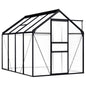 Aluminum greenhouse 302x190x195 cm 11.19 m³