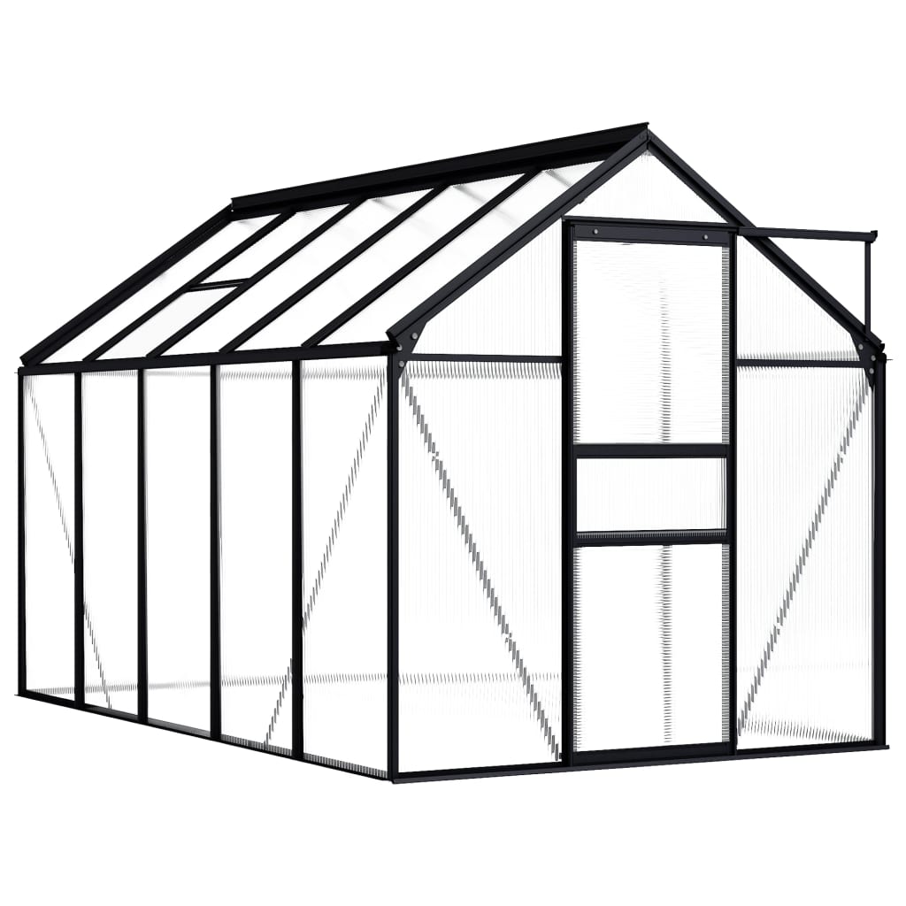 Aluminum greenhouse 302x190x195 cm 11.19 m³