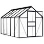 Aluminum greenhouse 302x190x195 cm 11.19 m³