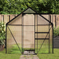 Anthracite gray aluminum greenhouse 7.03 m²