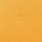 Juego de sofás de 3 piezas tela amarillo