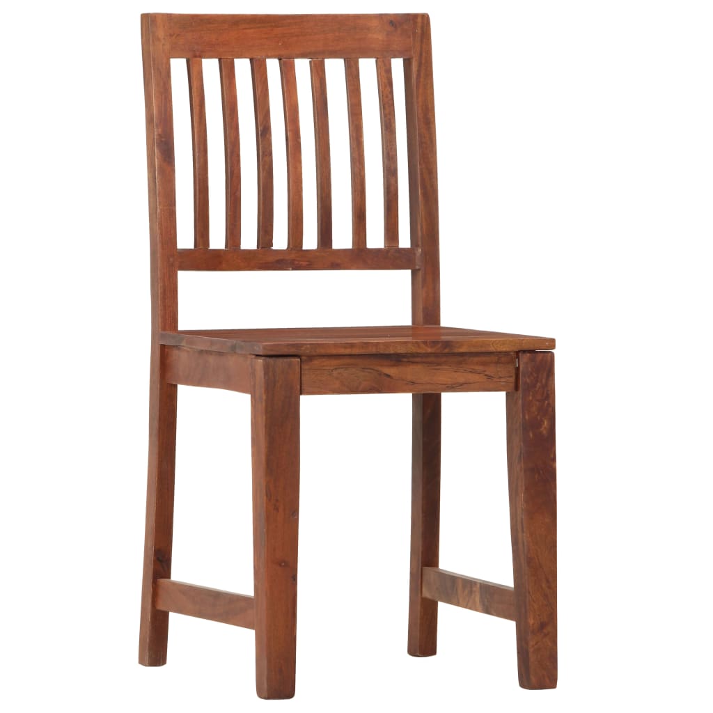 Sillas de comedor 4 unidades madera maciza de mango