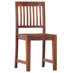 Sillas de comedor 4 unidades madera maciza de mango