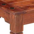 Banco de madera maciza de acacia 110 cm