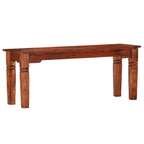 Banco de madera maciza de acacia 110 cm