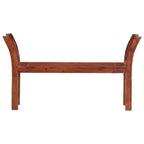 Banco de madera maciza de acacia 111 cm