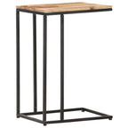 Mesa auxiliar de madera maciza 35x45x65 cm