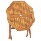 Comedor de jardín plegable 5 piezas de madera maciza de acacia