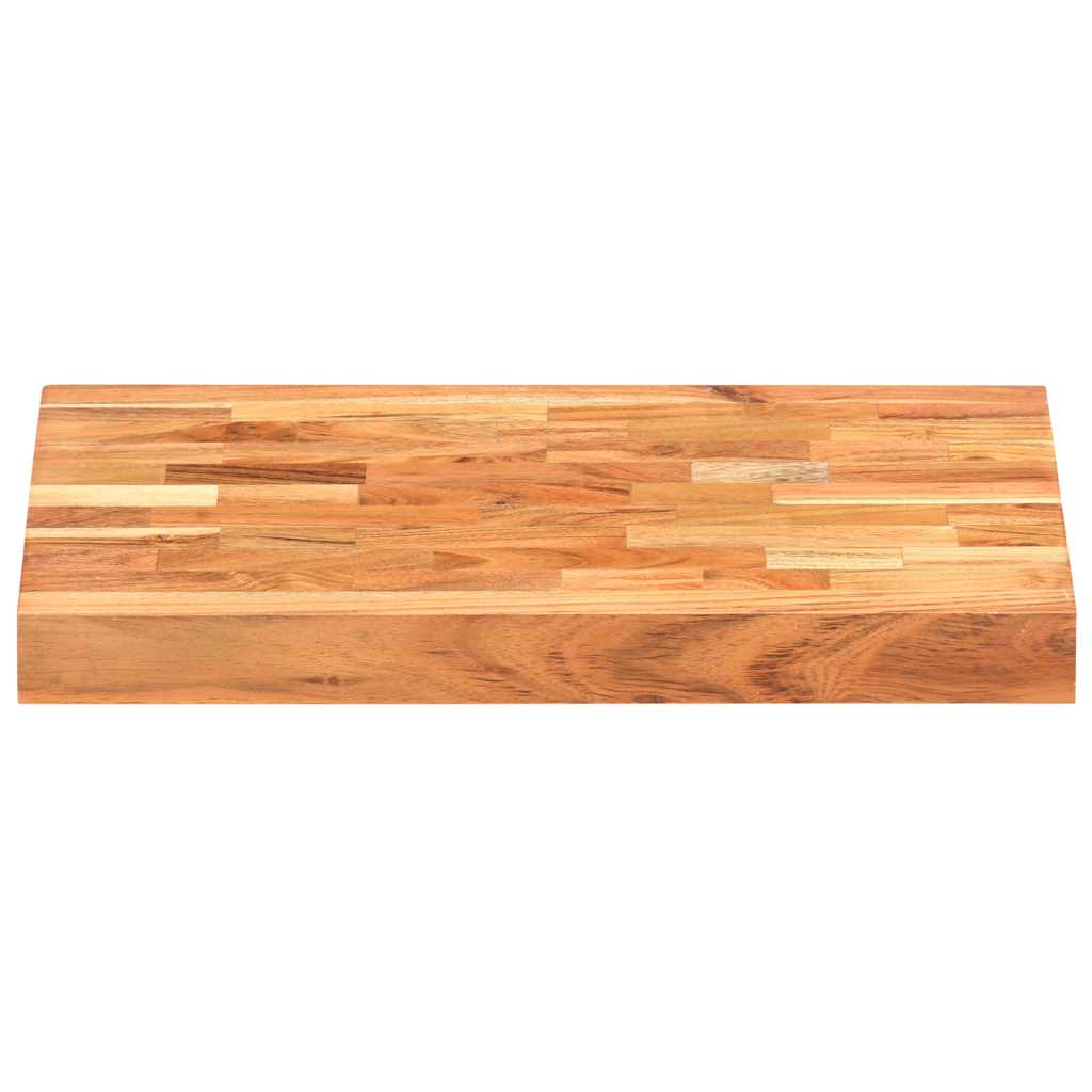 Tabla de cortar de madera maciza de acacia 40x30x4 cm