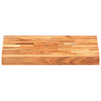 Tabla de cortar de madera maciza de acacia 40x30x4 cm