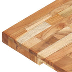 Tabla de cortar de madera maciza de acacia 40x30x4 cm