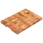 Tabla de cortar de madera maciza de acacia 40x30x3,8 cm