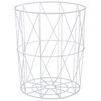 Mesa de centro blanco Ø 47 cm
