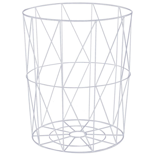 White coffee table Ø 47 cm