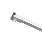 Brazo de soporte para mampara de ducha acero inoxidable 47,5 cm