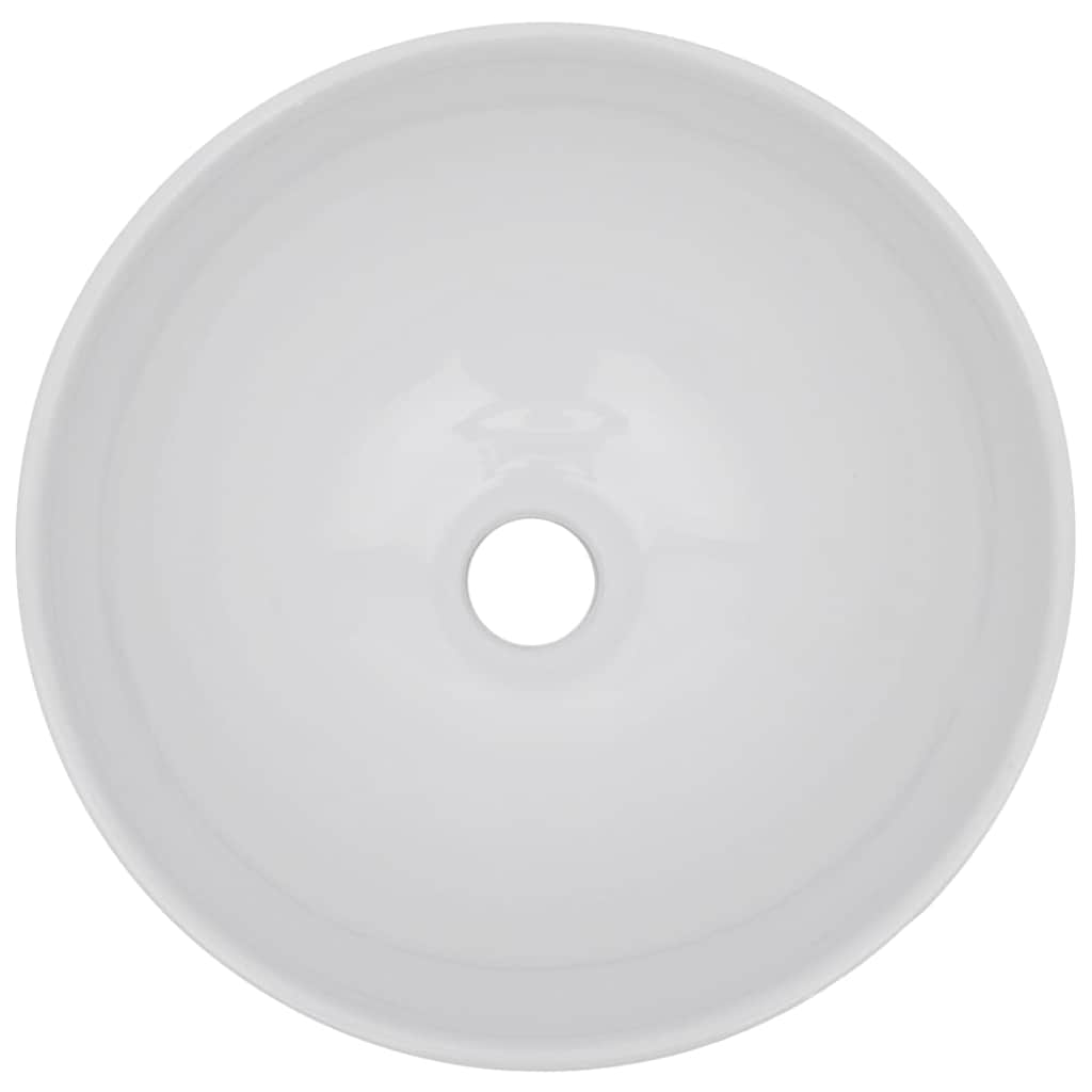 Conjunto de muebles de baño 2 piezas cerámica blanco