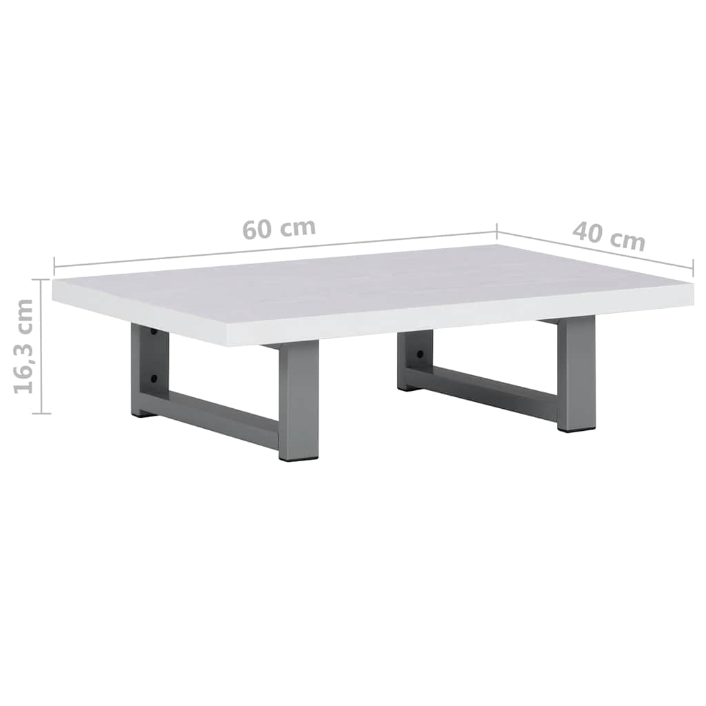 Conjunto de muebles de baño 2 piezas cerámica blanco