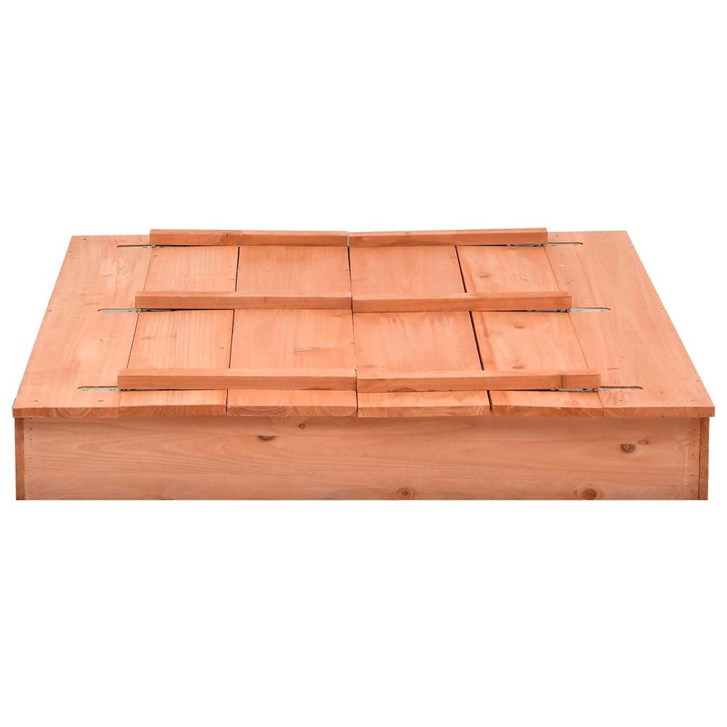 Arenero de madera de abeto 95x90x15 cm