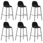 Kitchen stools, 4 units, dark gray fabric