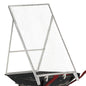 Galvanized steel garden sieve