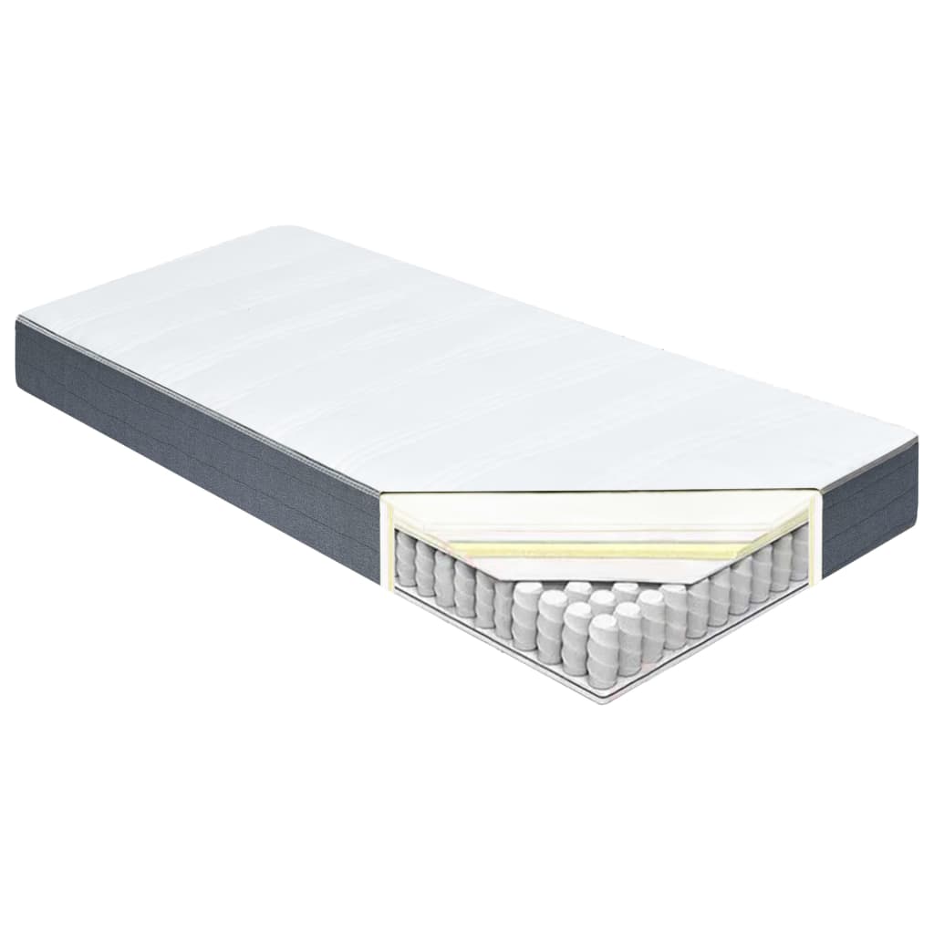 Colchón de cama box spring firmeza media 200x100x20 cm