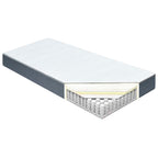 Colchón de cama box spring firmeza media 200x100x20 cm