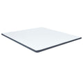 Colchón superior de cama box spring 200x160x5 cm suavidad media
