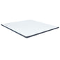 Colchão superior de cama box spring 200x160x5 cm suavidade média