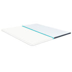 Colchón superior de cama box spring 200x160x5 cm suavidad media