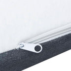 Colchón superior de cama box spring 200x160x5 cm suavidad media