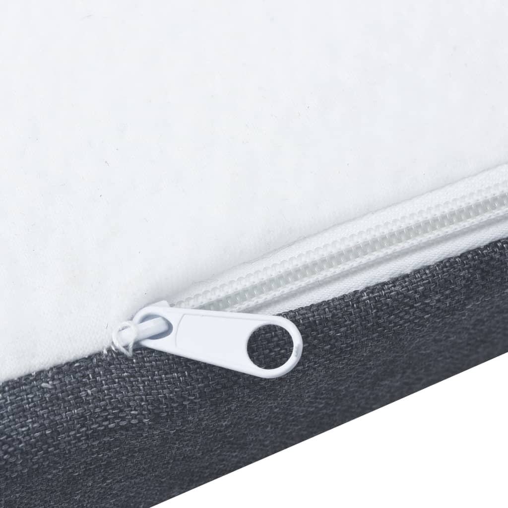 Colchón superior de cama box spring 200x160x5 cm suavidad media