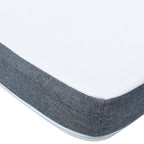 Colchón superior de cama box spring 200x160x5 cm suavidad media