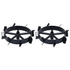Ruedas de metal para arado de gasolina 6,5 HP 2 uds