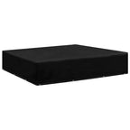 Cubierta de muebles de jardín forma L 12 ojales 250x250x90 cm