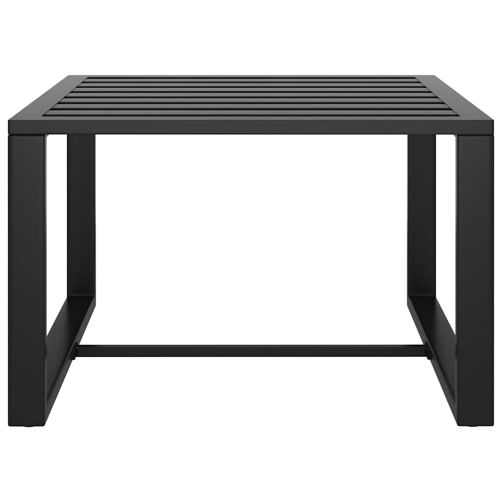 Mesa de centro de aluminio gris antracita