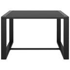 Mesa de centro de aluminio gris antracita