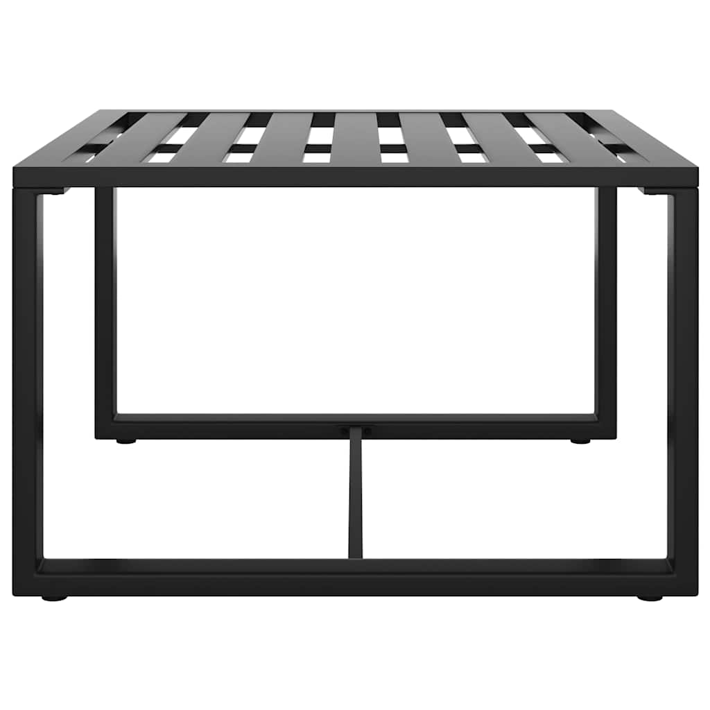Mesa de centro de aluminio gris antracita