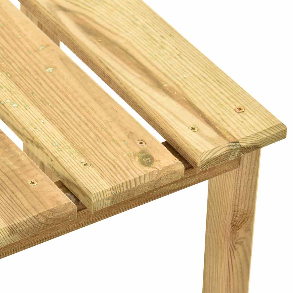 Tumbona de madera de pino impregnada